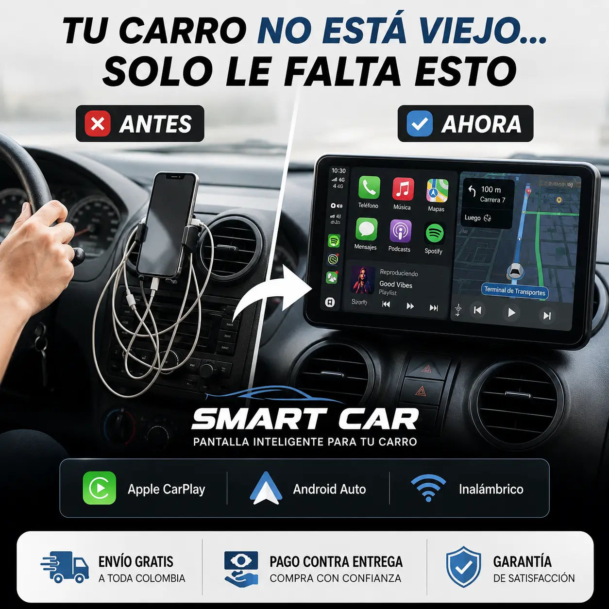 SMART CAR - DELE A SU CARRO LA TECNOLOGÍA QUE SE MERECE