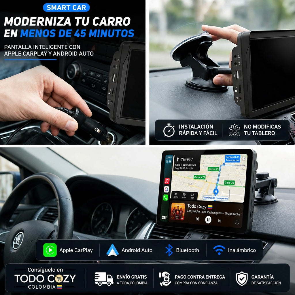 SMART CAR - DELE A SU CARRO LA TECNOLOGÍA QUE SE MERECE