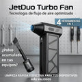 JetDuo Turbo Fan - Eleva el cuidado de tus espacios y equipos valiosos